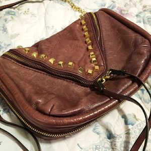 Retro Boho {She + Lo} Distressed Leather Crossbody